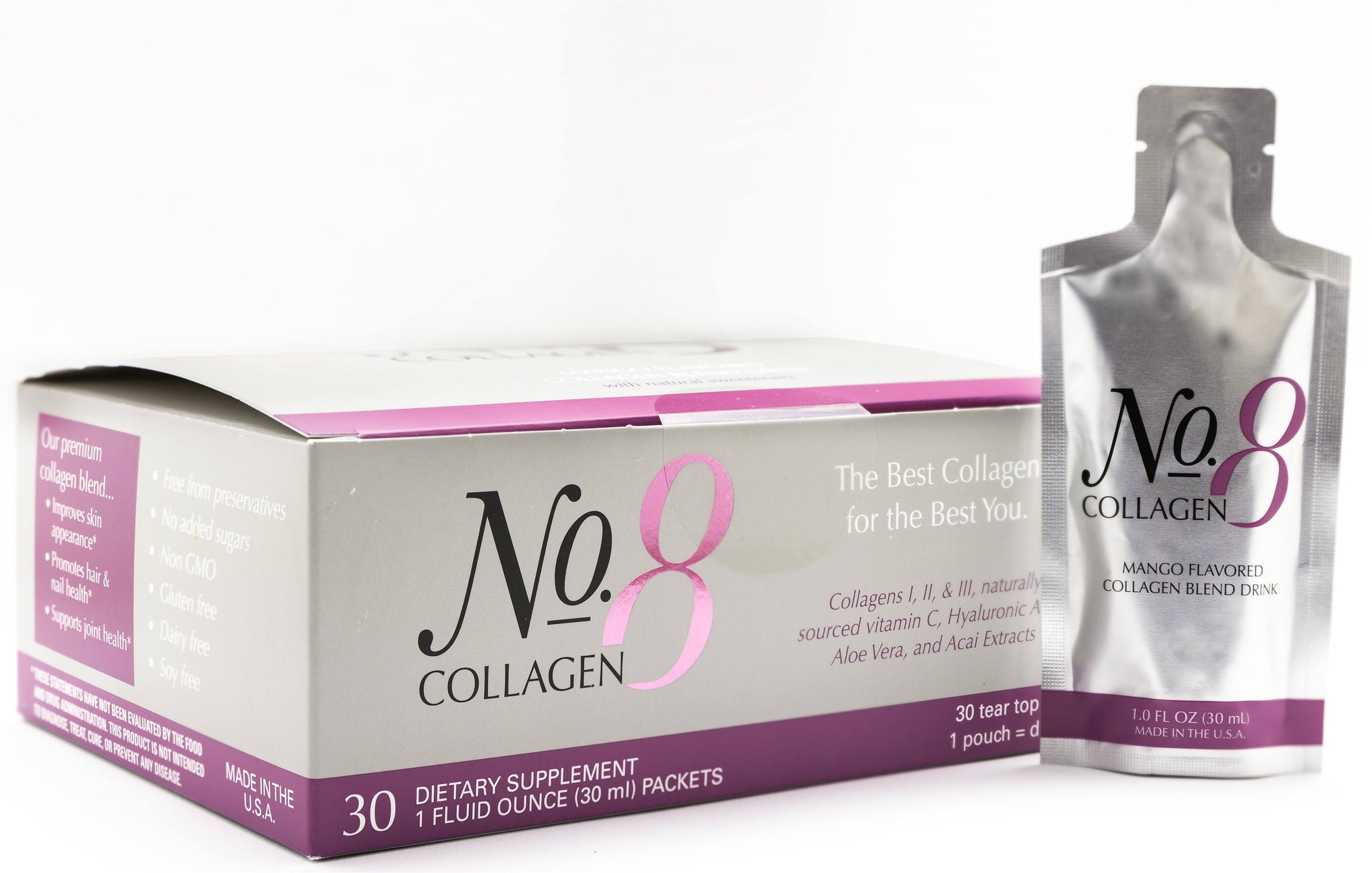 NO.8 COLLAGEN - 1 MONTH SUPPLY (30 POUCHES)